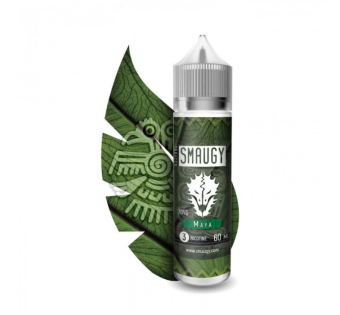 Жидкость для электронных сигарет SMAUGY Tobacco Maya 3 мг 60 мл (Кремовый аромат с табачными нотками)
