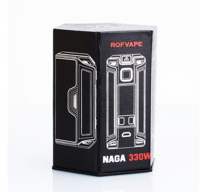 Батарейний мод Rofvape NAGA 330W Box Mod Black