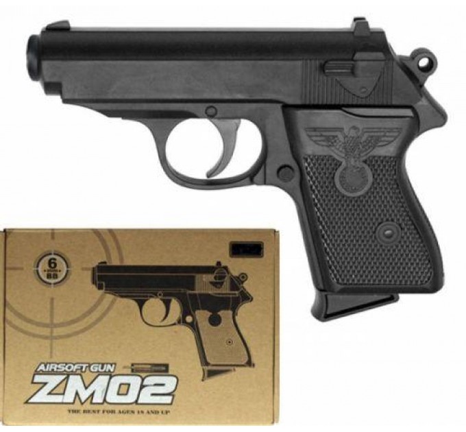 Пістолет іграшковий метал ZM02