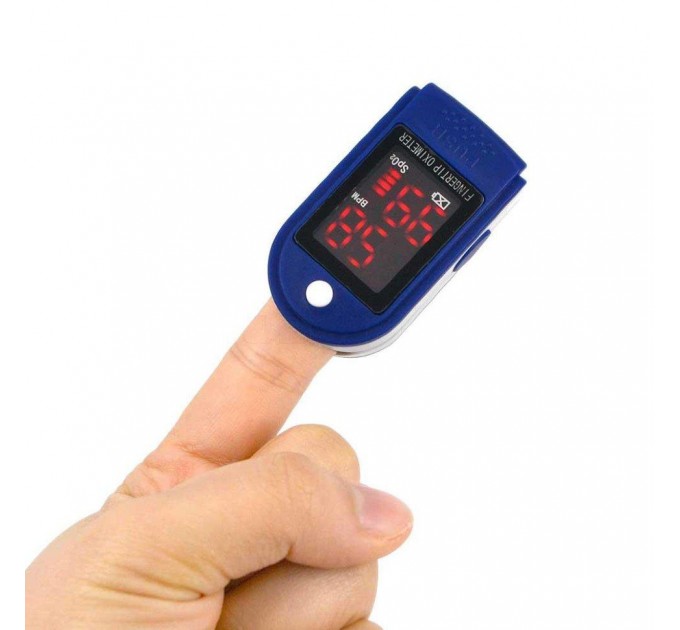 Пульсоксиметр напальний Fingertip Pulse Oximeter LK87