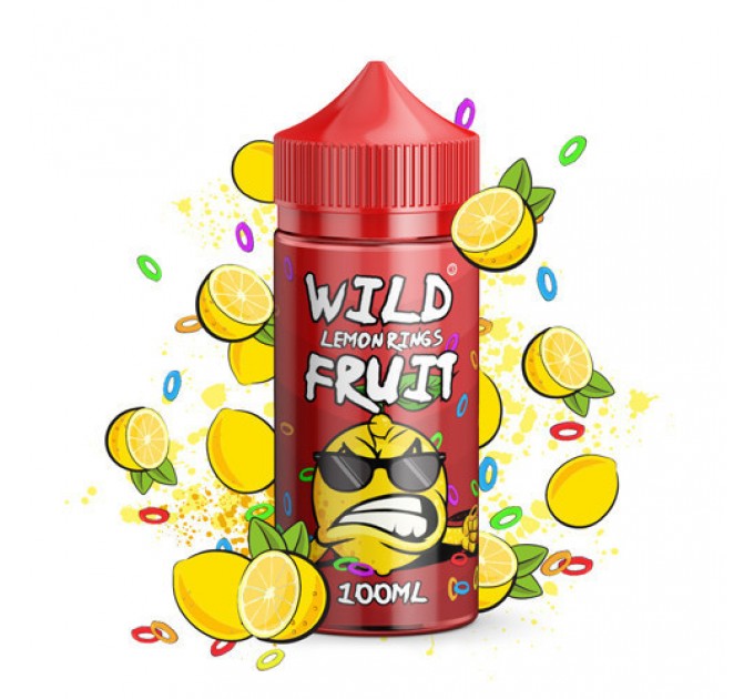 Жидкость для электронных сигарет Wild Fruit Lemon rigs 3 мг 100 мл (Хлопья с лимоном)