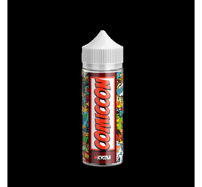 Рідина для електронних сигарет Comiccon Icy Cola 6 мг 60 мл (Кола з льодом)