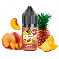 Рідина для систем POD T-Juice Salt Peach Pineapple 30 мл 50 мг (Персик Ананас)