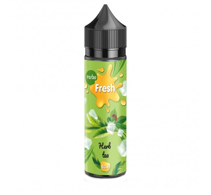 Жидкость для электронных сигарет Fresh Herb tea 0 мг 60 мл (Зеленый чай)