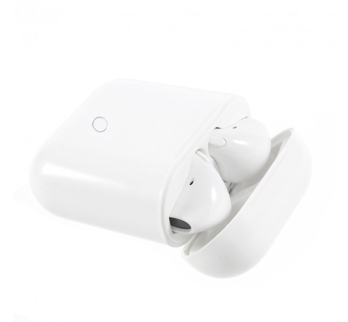 Бездротові навушники iFans з боксом для зарядки (White)