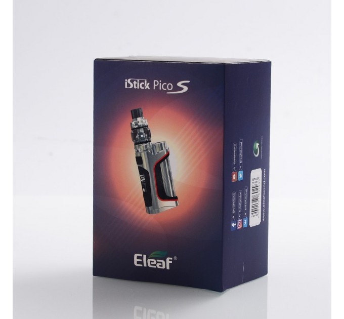 Стартовий набір Eleaf iStick Pico S 100W TC Kit with battery Silver