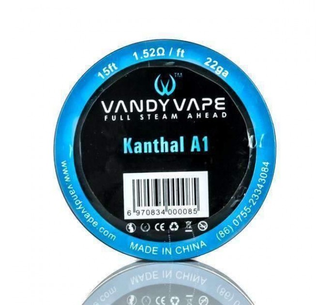 Дріт для спіралі Vandy Vape Resistance Wire Kanthal A1 22GA