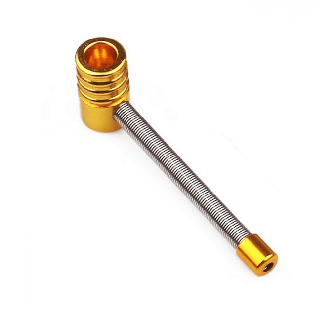 Курильна трубка пружина метал HL-181 (Gold)