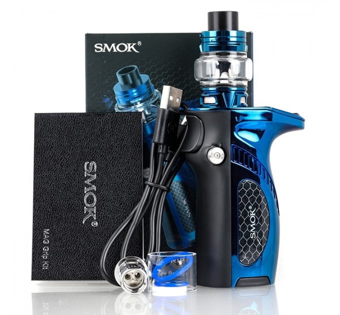 Стартовий набір Smok Mag Grip 100W with TFV8 Baby V2 Prism Blue Black