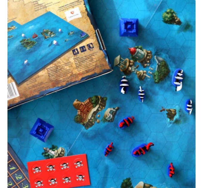 Игра настольная Bombat Game Морской Бой (2 игрока, 6+ лет)