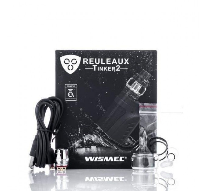Стартовый набор Wismec Reuleaux Tinker 2 200W with Trough 6.5ml Black