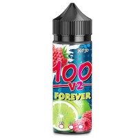 Жидкость для электронных сигарет 100 V2 (сотка) Forever 3 мг 100 мл (Микс малины и лайма)