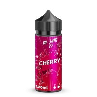 Жидкость для электронных сигарет M-Jam V2 Cherry 0 мг 120 мл (Вишнёвый сок)