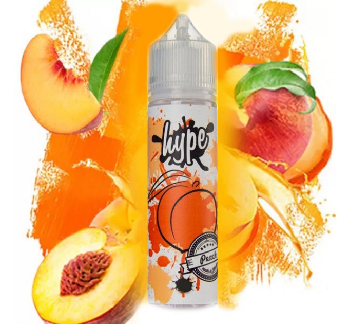 Рідина для електронних сигарет Hype Organic Peach 60 мл 1.5 мг (Соковитий персик)
