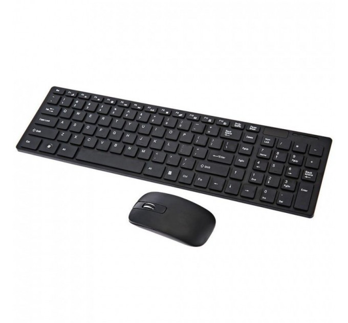 Клавіатура та миша K-06 бездротові (Black)