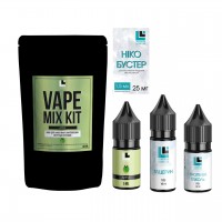 Набор для самозамеса Vape Mix Kit 30 мл, 0-25 мг (Apple) 