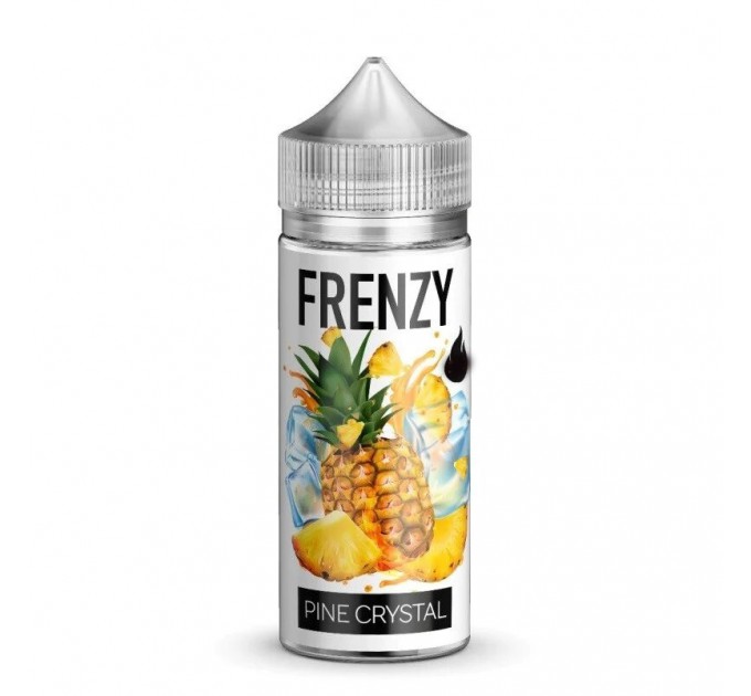 Жидкость для электронных сигарет Frenzy Vape Pine Crystal 3 мг 100 мл (Ананас + лед)