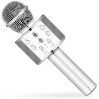 Мікрофон для караоке W 858 (Silver)