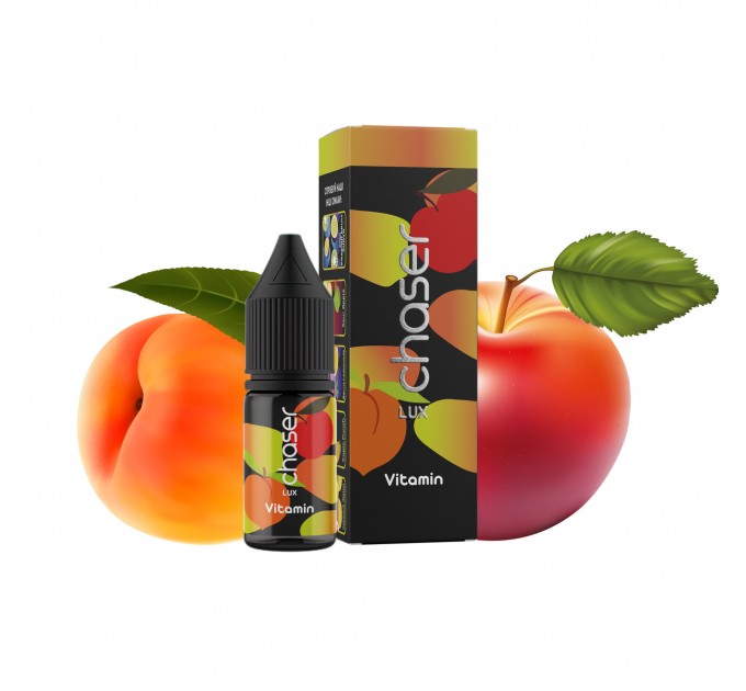 Жидкость для POD систем CHASER Lux Vitamin 11 мл 65 мг (Персик и яблоко)