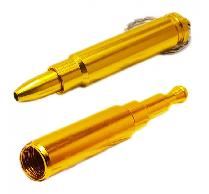 Курильна трубка куля метал HL-193 (Gold)