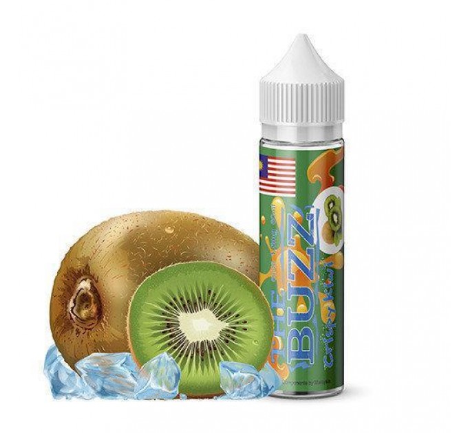 Рідина для електронних сигарет The Buzz Crispy kiwi 1.5 мг 60 мл (Стиглий ківі)