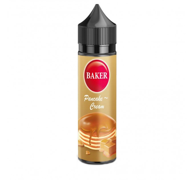 Жидкость для электронных сигарет Baker Pancake cream 3 мг 60 мл (Панкейк + капамель)