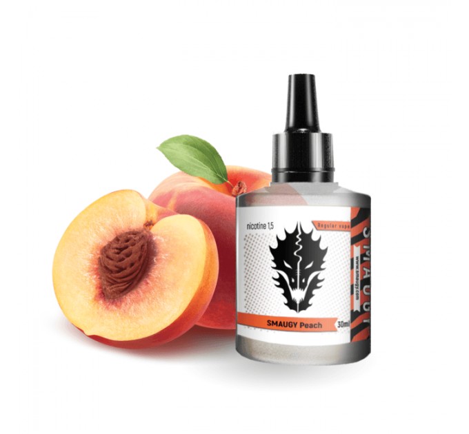 Жидкость для электронных сигарет SMAUGY Peach 3мг 30 мл (Персик)
