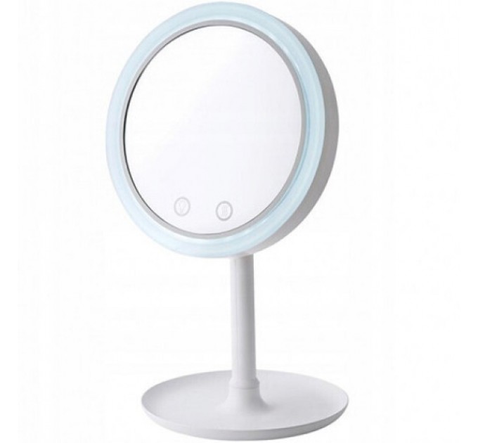 Настольное зеркало W8 с LED подсветкой (White)