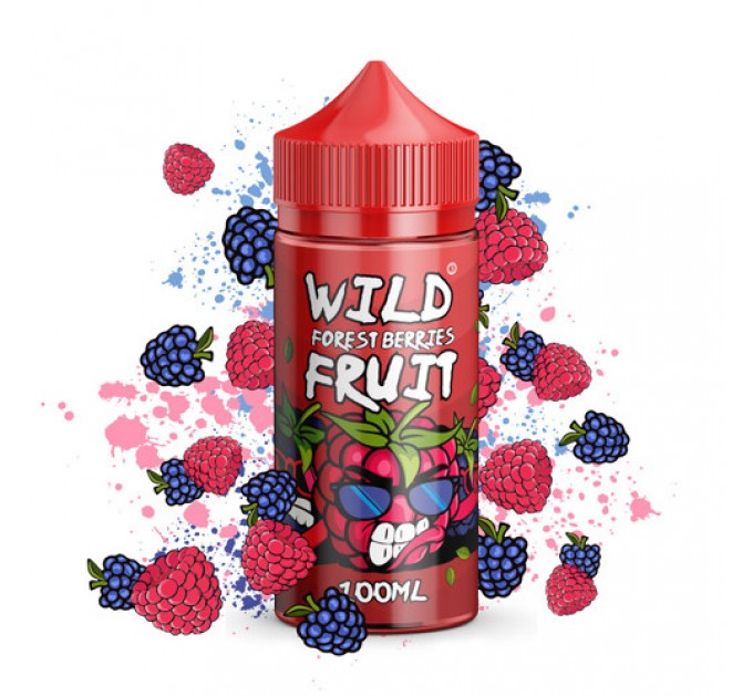 Жидкость для электронных сигарет Wild Fruit Forest berries 0 мг 100 мл (Лесные ягоды)