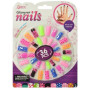 Дитячий набір накладних нігтів "Glamour Nails" (36 шт)