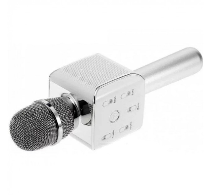 Мікрофон для караоке Q7 Silver