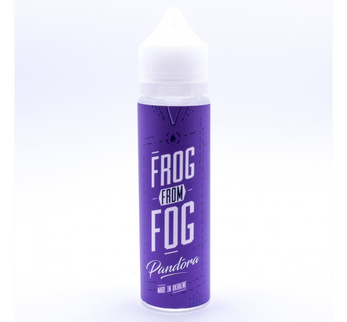 Жидкость для электронных сигарет Frog from Fog Pandora 0 мг 60 мл (Виноград + Лёд)