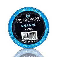 Катушка сетки Vandy Vape Mesh Wire DIY SS316 400 mesh