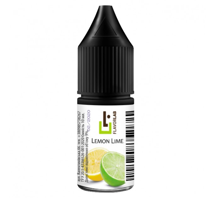 Ароматизатор FlavorLab 10 мл Lemon Lime (Лимон+лайм)