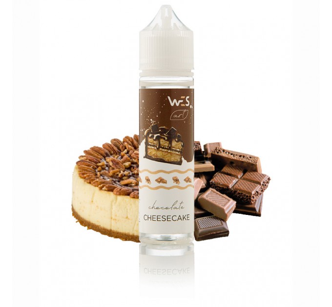 Жидкость для электронных сигарет WES ART ™ Cheesecake 0 мг 60 мл (Шоколадный чизкейк)