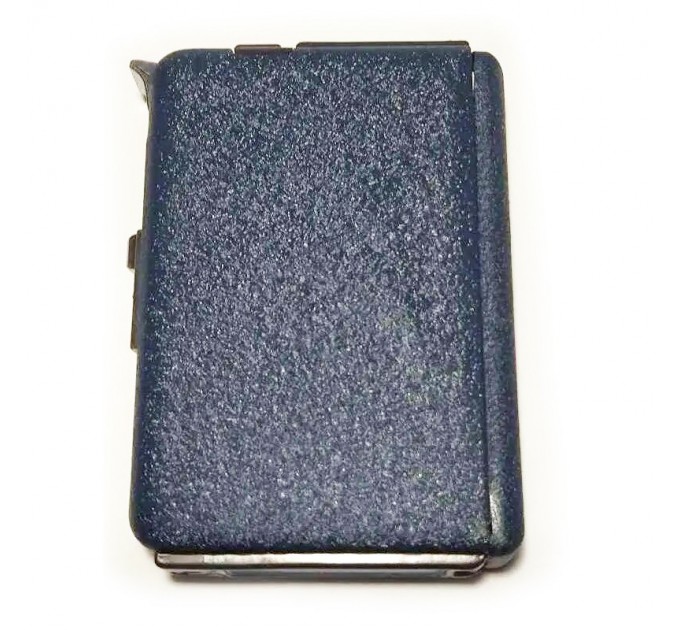 Портсигар с зажигалкой №HL-153 на 10 сигарет (Blue)