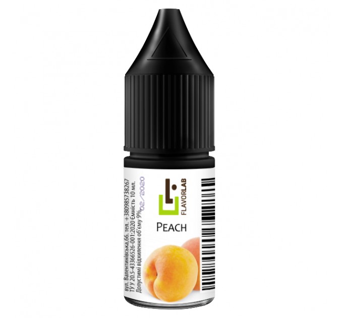 Ароматизатор FlavorLab 10 мл Peach (Персик)