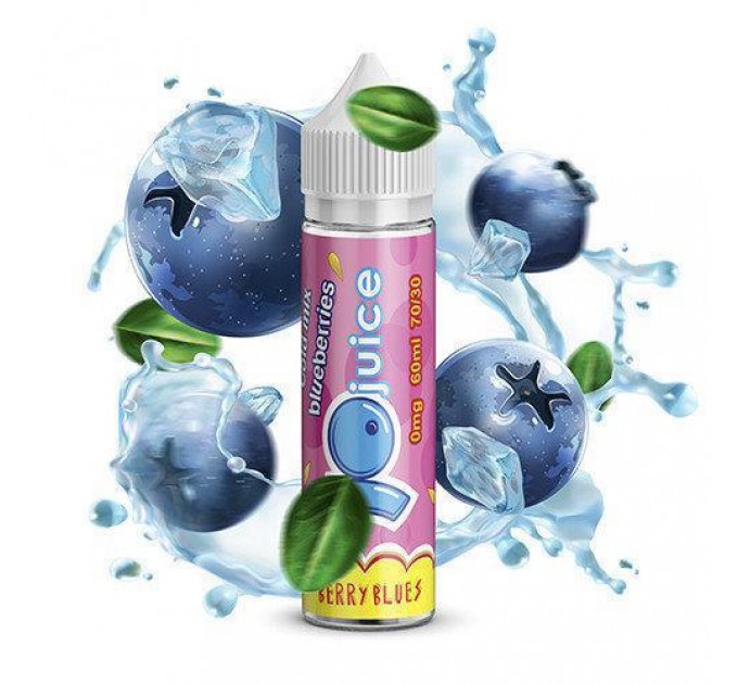Жидкость для электронных сигарет Jo Juice Berry Blues 3 мг 60 мл (Микс ягод с холодком)