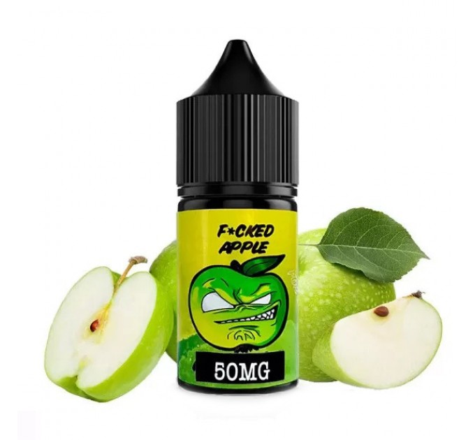 Жидкость для POD систем Fucked Mix Salt Apple 30 мл 25 мг (Кислое яблоко)