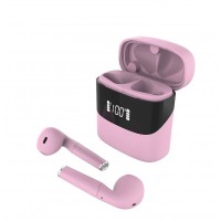 Бездротові навушники P23 TWS з боксом для заряджання Pink