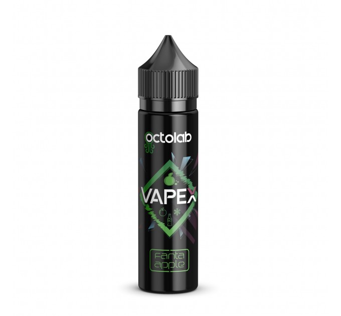 Жидкость для электронных сигарет Vapex Fanta Apple 3 мг 60 мл (Яблочная фанта)