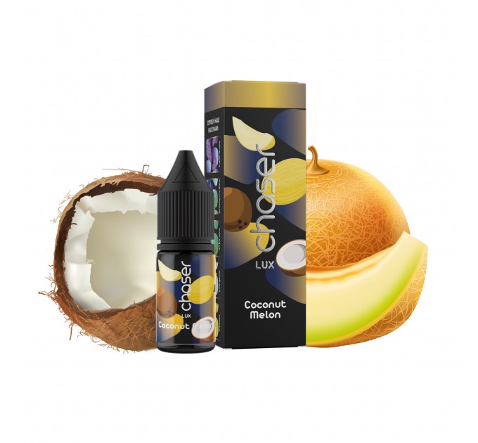 Жидкость для POD систем CHASER Lux Coconut Melon 11 мл 65 мг (Кокос с дыней)
