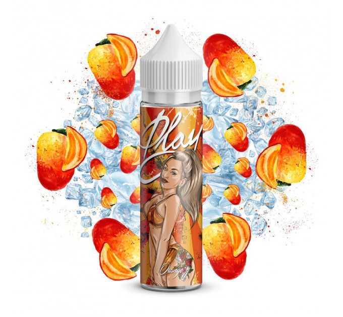 Жидкость для электронных сигарет PLAY Orange 6 мг 60 мл (Ледяной манго)