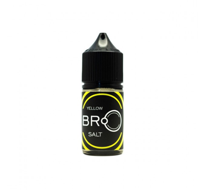 Жидкость для электронных сигарет POD систем на солевом никотине BRO 30 мл YELLOW Melon, 50 мг