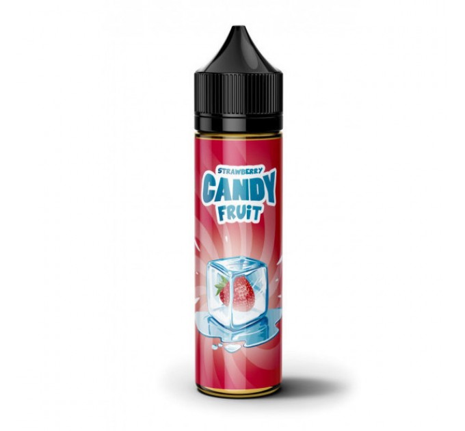 Жидкость для электронных сигарет Сandy Fruit Strawberry 3 мг 60 мл (Клубничная конфета)