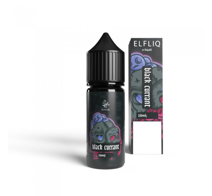Жидкость для POD систем ELFLIQ Black Currant 10 мл 50 мг (Черная смородина)