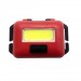 Фонарь T89-COB LED налобный от батареек (Red)