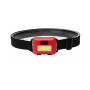 Фонарь T89-COB LED налобный от батареек (Red)