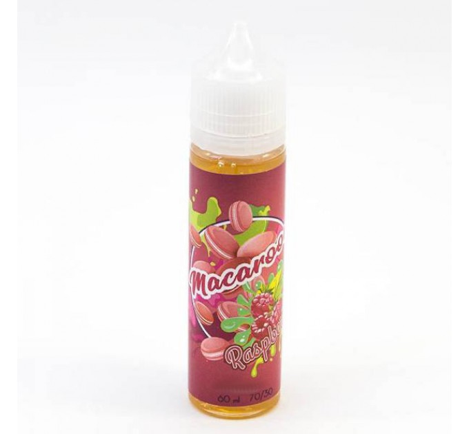 Жидкость для электронных сигарет Golden Liq Macoroon Raspberry 0 мг 60 мл (Малинные макаруны)