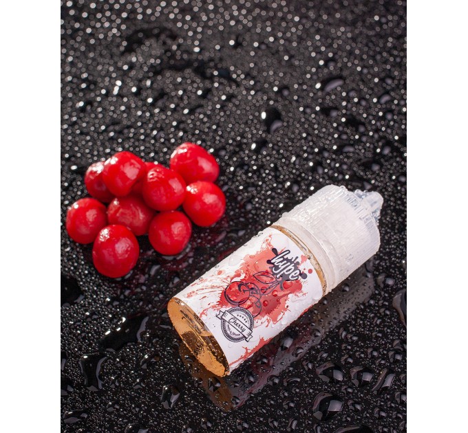 Жидкость для POD систем Hype Salt Cherry 30 мл 35 мг (Вишня)